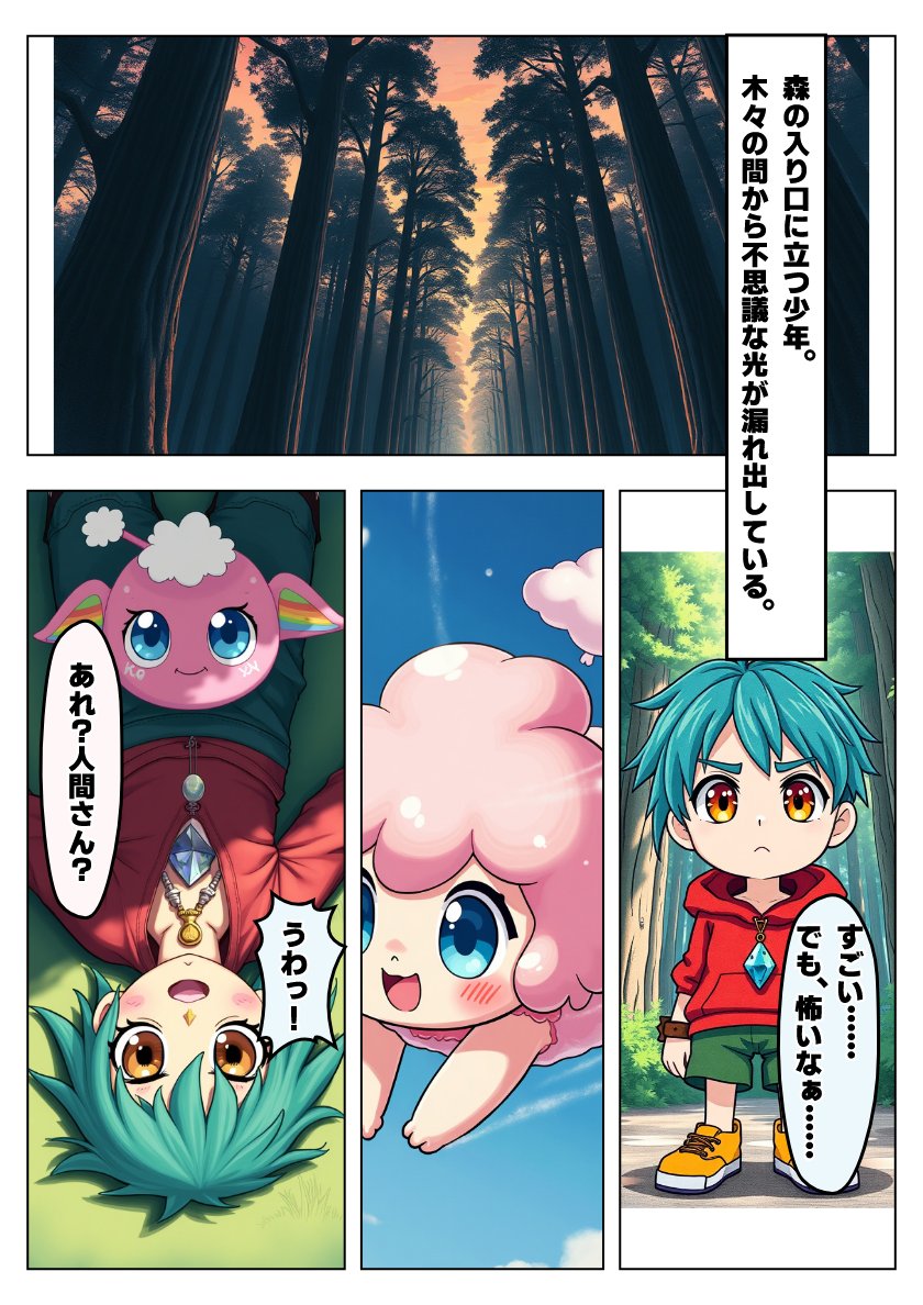 今日の漫画2です 