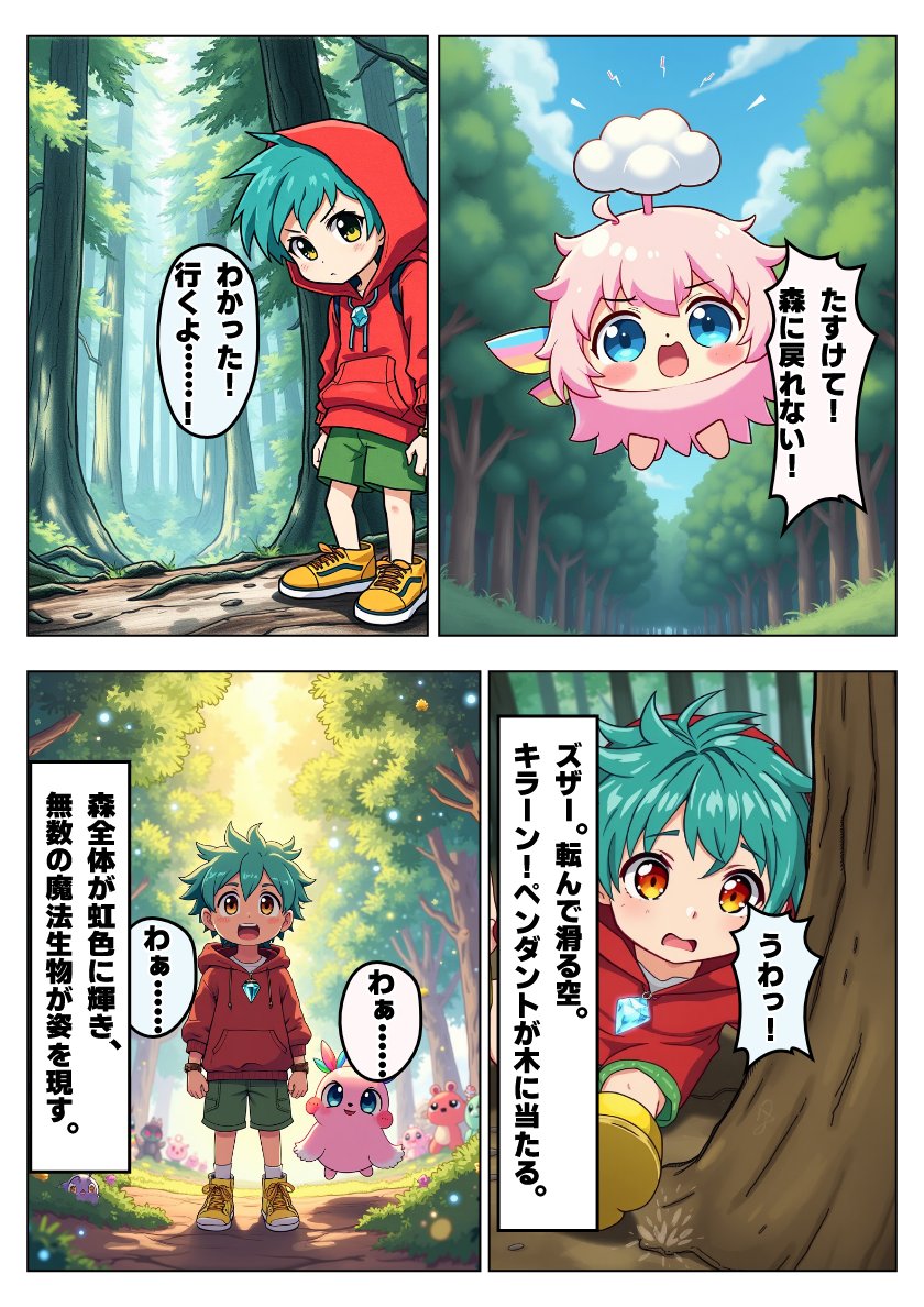 今日の漫画2です 