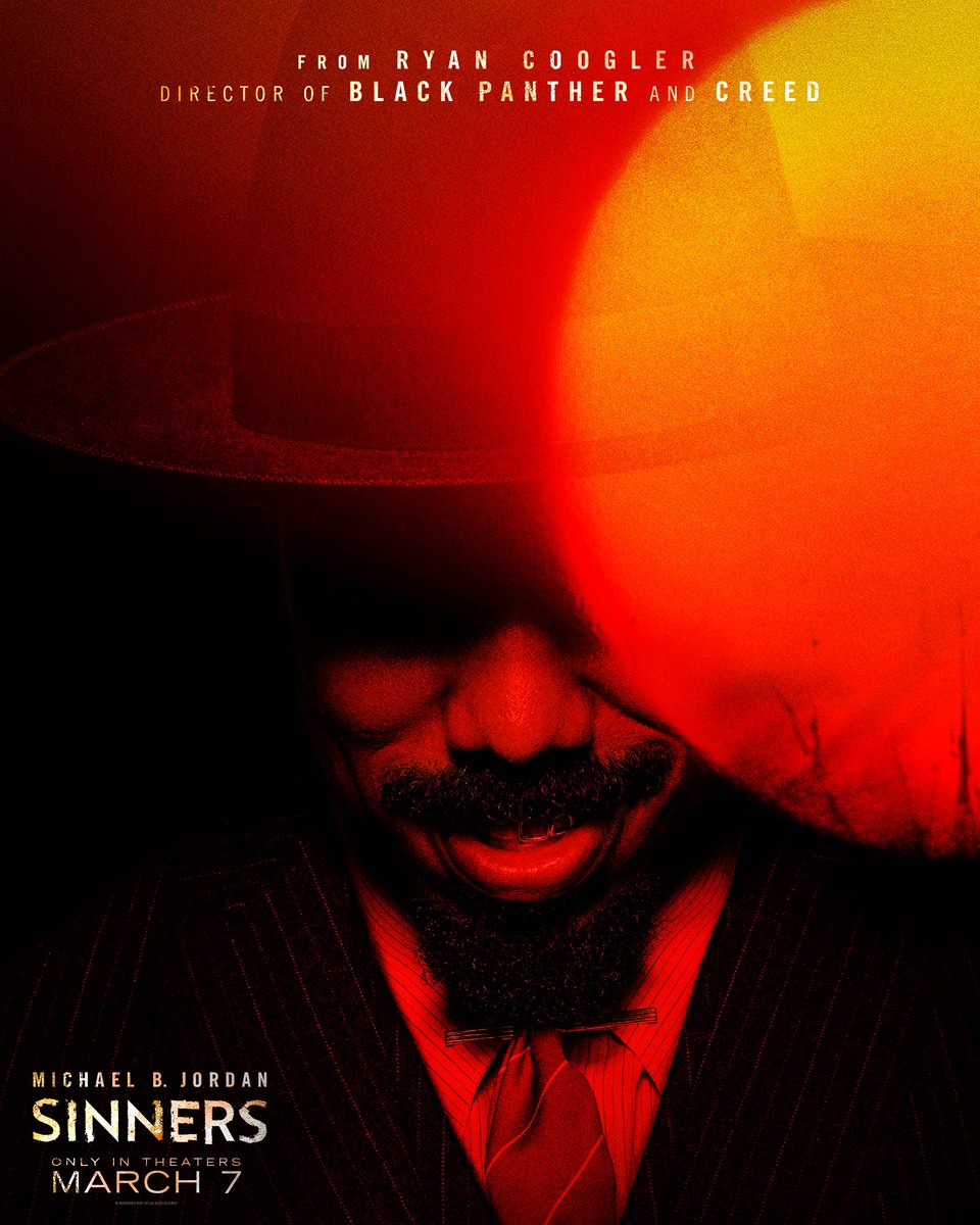 SinnersMovie's tweet photo. …and he’ll follow you home. #SinnersMovie - Only in theaters March 7. https://t.co/M5GyiIcy1m