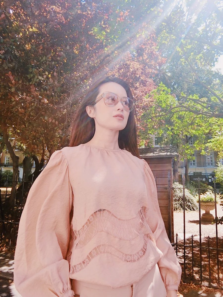 QccLaura's tweet image. it was beautiful day in London 💗