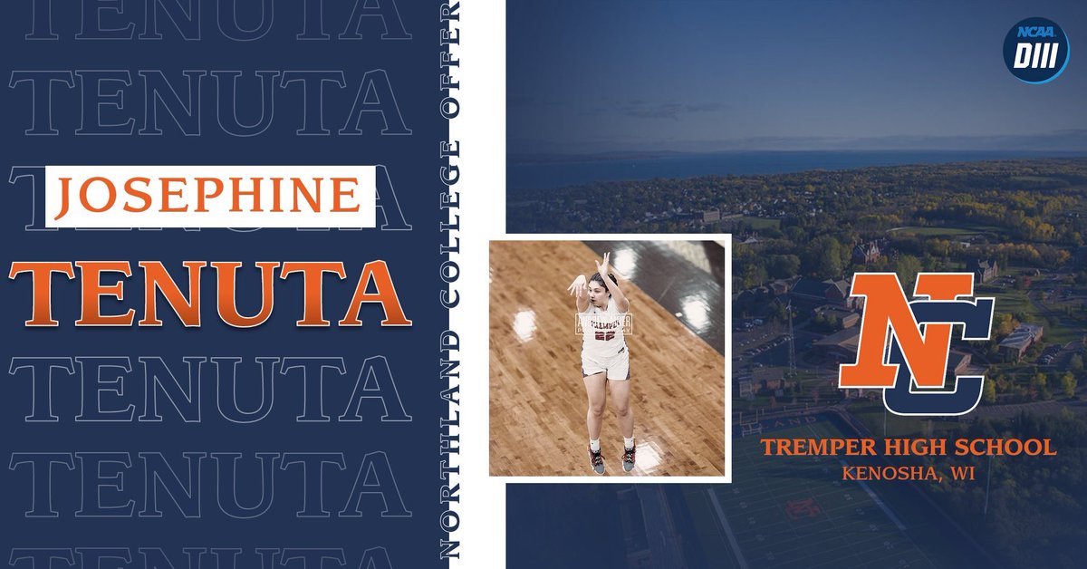 Josie Tenuta (@tenuta_josie) on Twitter photo After a great conversation with Coach Sackmann, I am blessed to receive an offer from <a href="/Northland_WBB/">Northland Women's Basketball</a> !!!! Thank you <a href="/coreysackmann/">Corey Sackmann</a> for this amazing opportunity!! After a great conversation with Coach Sackmann, I am blessed to receive an offer from <a href="/Northland_WBB/">Northland Women's Basketball</a> !!!! Thank you <a href="/coreysackmann/">Corey Sackmann</a> for this amazing opportunity!!