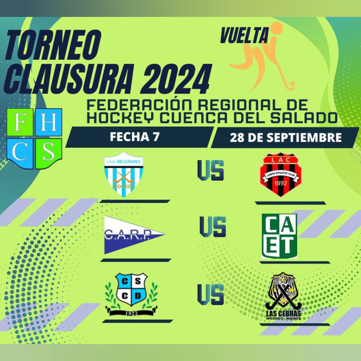 CuencaFeOficial's tweet photo. Se viene la séptima del "Clausura 2024" 🤍💚💙🏑❤️ https://t.co/irdKGJqYAA