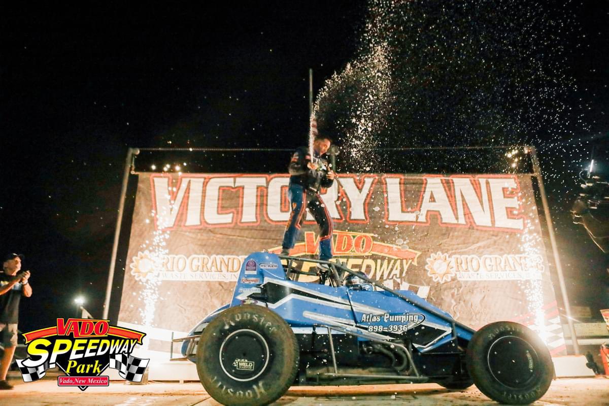 M_Fastnelli's tweet photo. Wasn’t our best night @VadoSpeedway but it was good enough to lock up the 2024 Vado Speedway Park Poweri 360 non wing championship! 

Heat 1st ➡️ 2nd
Main 4th ➡️ 5th

Thanks to Atlas Pumping, Ortega’s Appliance, and Hal Burns Truck and RV. https://t.co/207JDWnr7m