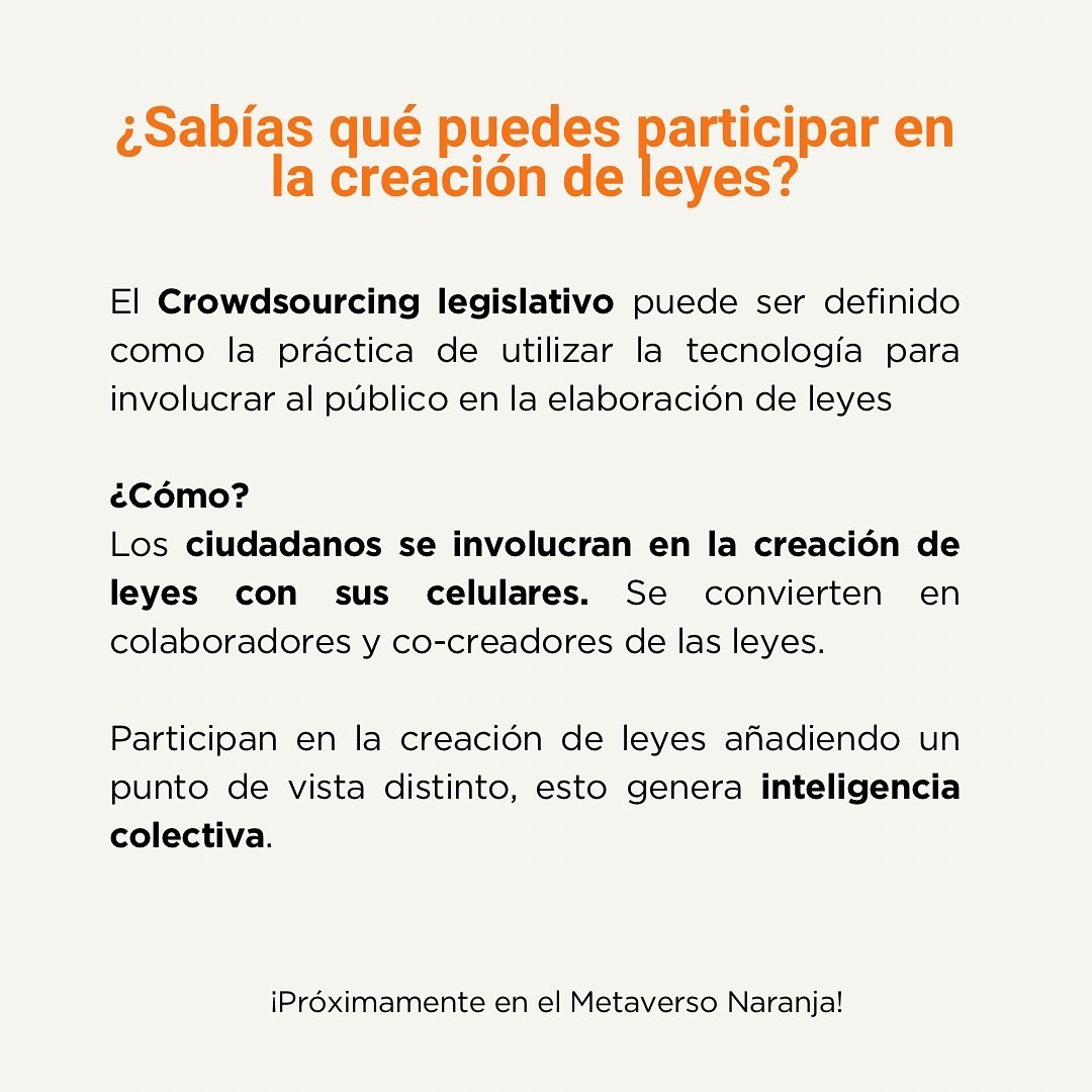 LabMC2050's tweet image. Ahora ya puedes participar en la creación de leyes desde tu celular o desde cualquier otro dispositivo con conexión a #internet