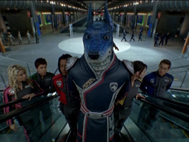 _janjerome's tweet photo. Sometimes I lay awake and think about how one time a dog man was the special sixth ranger. https://t.co/q3703eOBK7