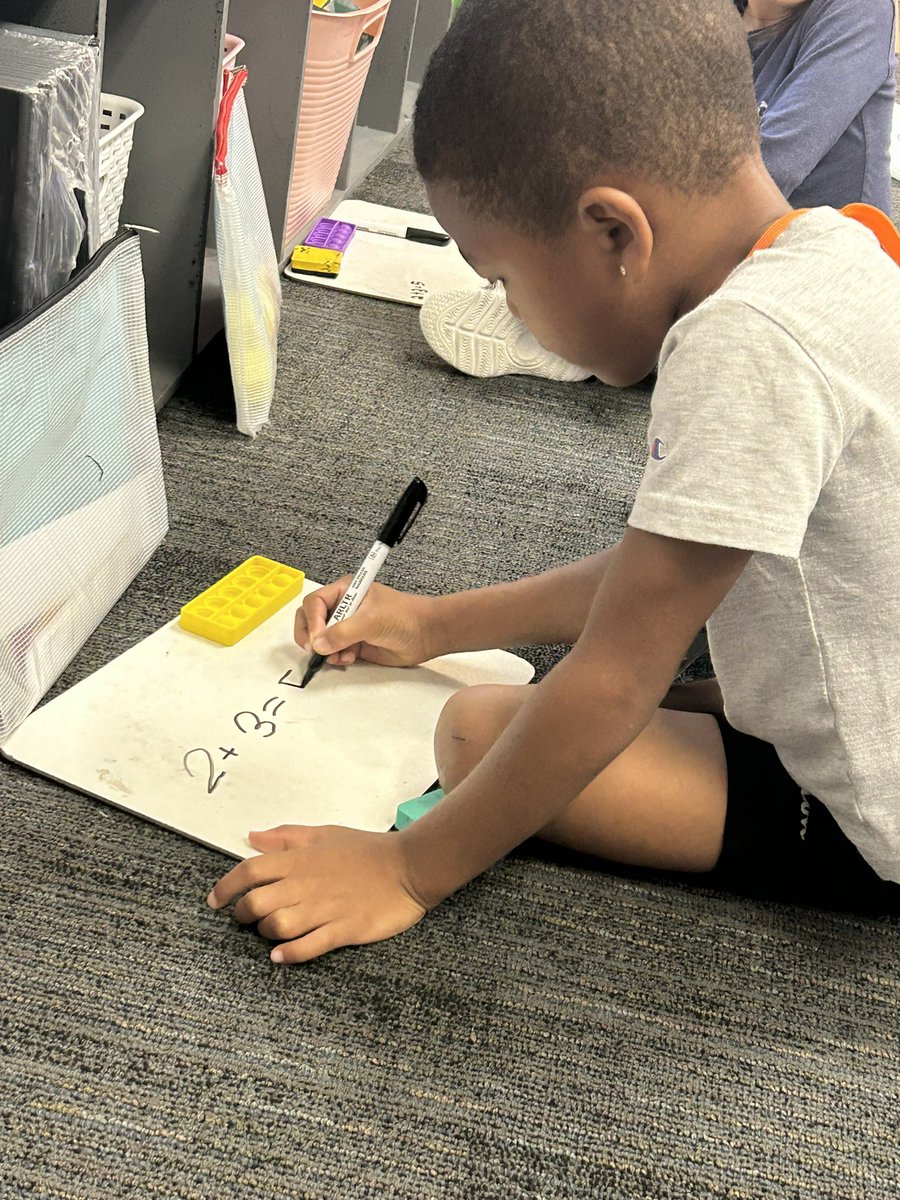 Our new favorite math tool…ten frame pop it’s! They’re a great “addition”! 😂