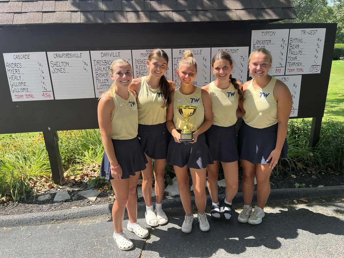 Tri-WestGirlsGolf tweet media