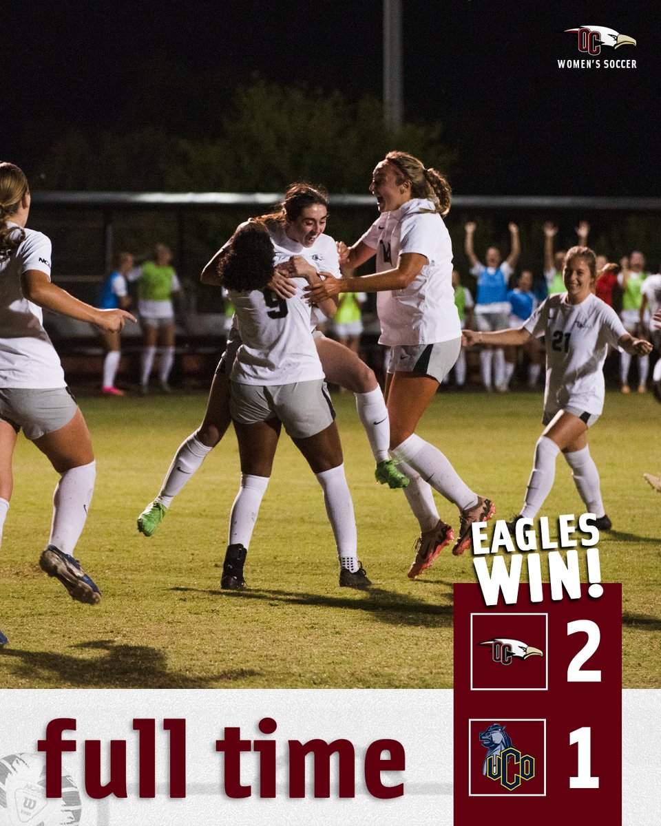 HISTORY MADE!!!!!!!!! For the first time in the history, your Eagles take down UCO🥳🎉🎉

#TalonsUp🦅