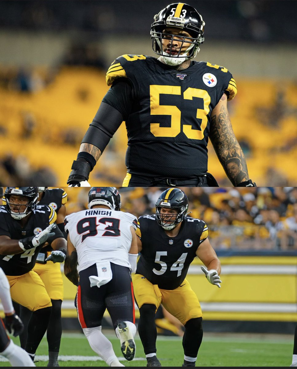 MLFootball's tweet photo. 🚨NEWS: #Steelers legend Maurkice Pouncey has endorsed Zach Frazier as the teams next great center 

“Omar came in and had me personally go talk to him. Obviously, the Steelers think highly of him. Trust me, I’m on board with him 100 percent.”

(Via @_BigBen7, @steelersdepot) https://t.co/XdvbwEs1iv