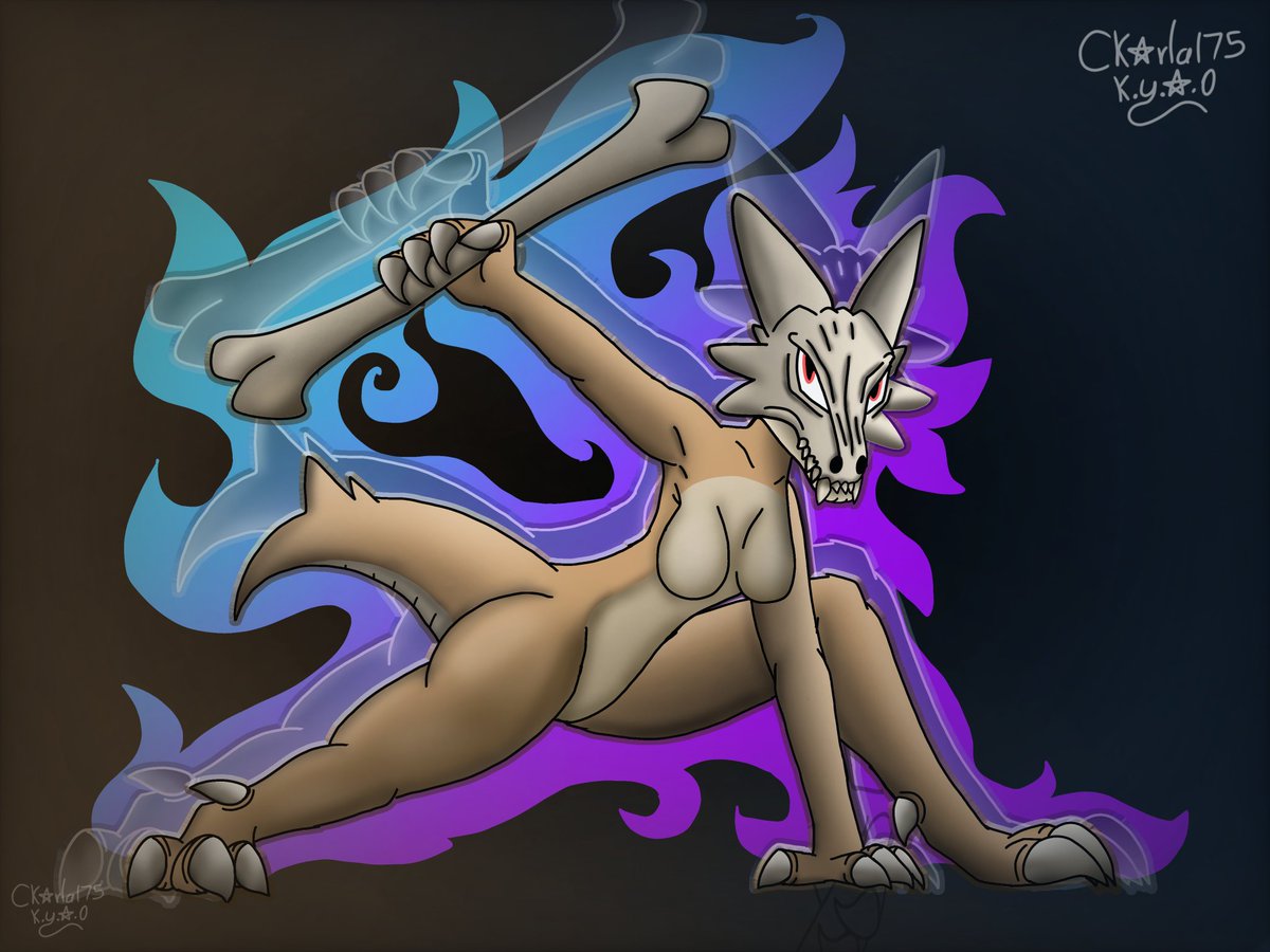 Pokémon - marowak 

#pokemon #marowak #pokemonfanart #art