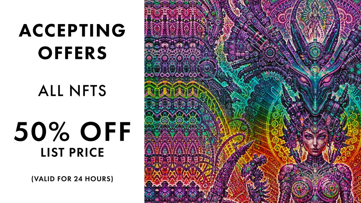 Good Visionary Morning 🙏

Today is a very special day. its my 34th birthday!🥳

🫴Taking offers 50% off list price
⏲️Valid for 24 Hours
🖼️All Collections on Foundation

LFG!!!🔥🔥🔥