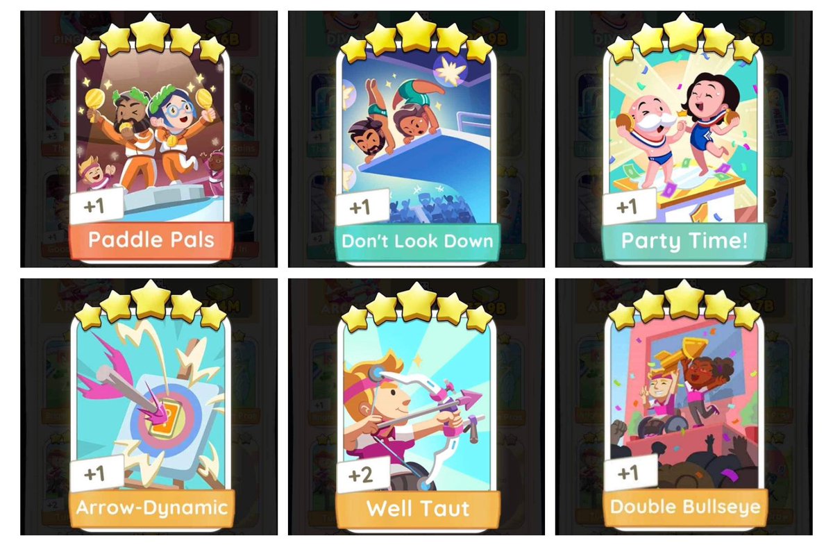 hyonscart's tweet photo. wts Ifb monopoly go stickers 

fs/for sale

5 ⭐️ = $3 or ₱100 each 

mop: gcash paypal f&amp;f zelle venmo cashapp applepay

t: paddle pals dont look down party time arrow dynamic well taut double bullseye stars lf sell buy ph pay sticker purchase dice #MonopolyGo #MonopolyGoSell https://t.co/h1WlAGiNYt