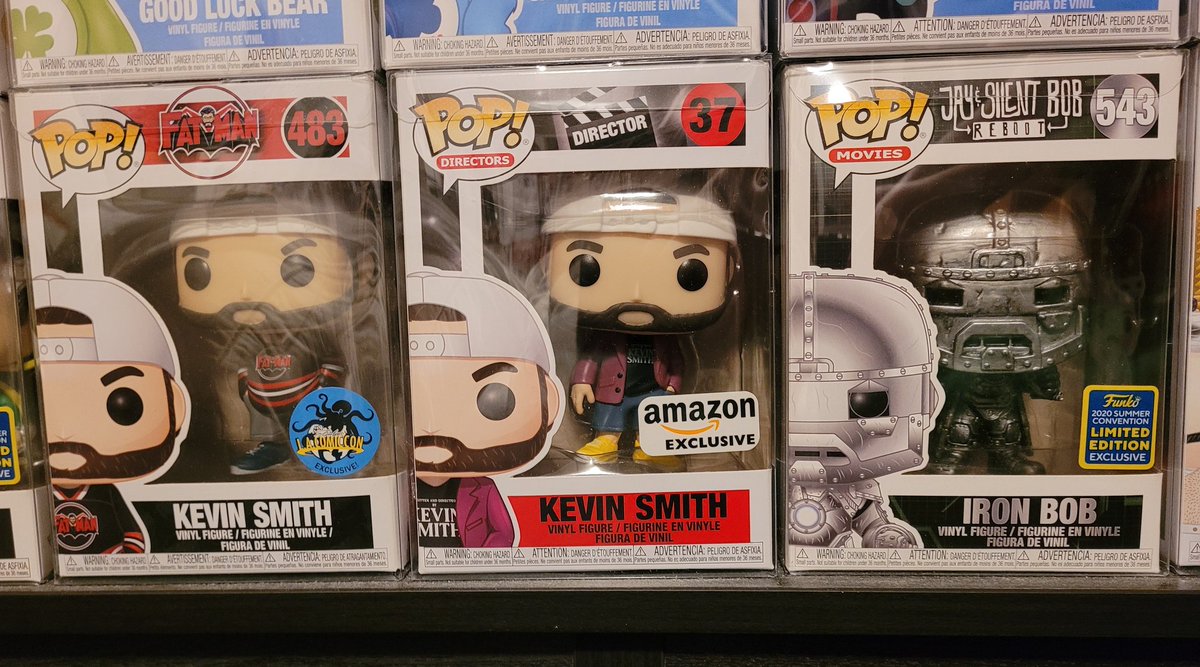 Adam_RitchieTO's tweet photo. My collection! Here's to @ThatKevinSmith on #KevinSmithAppreciationDay. Also have Reboot and Clerks3 on digital 😁 https://t.co/d6ooPlghAD