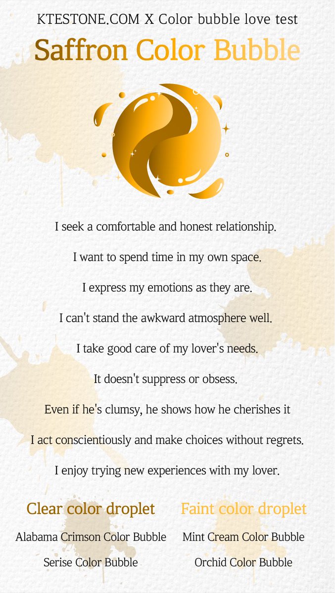 monocaurus's tweet image. ⭐ ayo cobain ini dating personality through color bubble!

ktestone.com/colorBubbleLov…