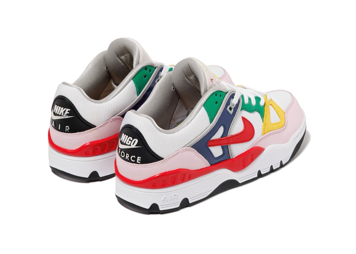 NIGO × Nike Air Force 3 Low SP “White Multi” & コラボアパレル 