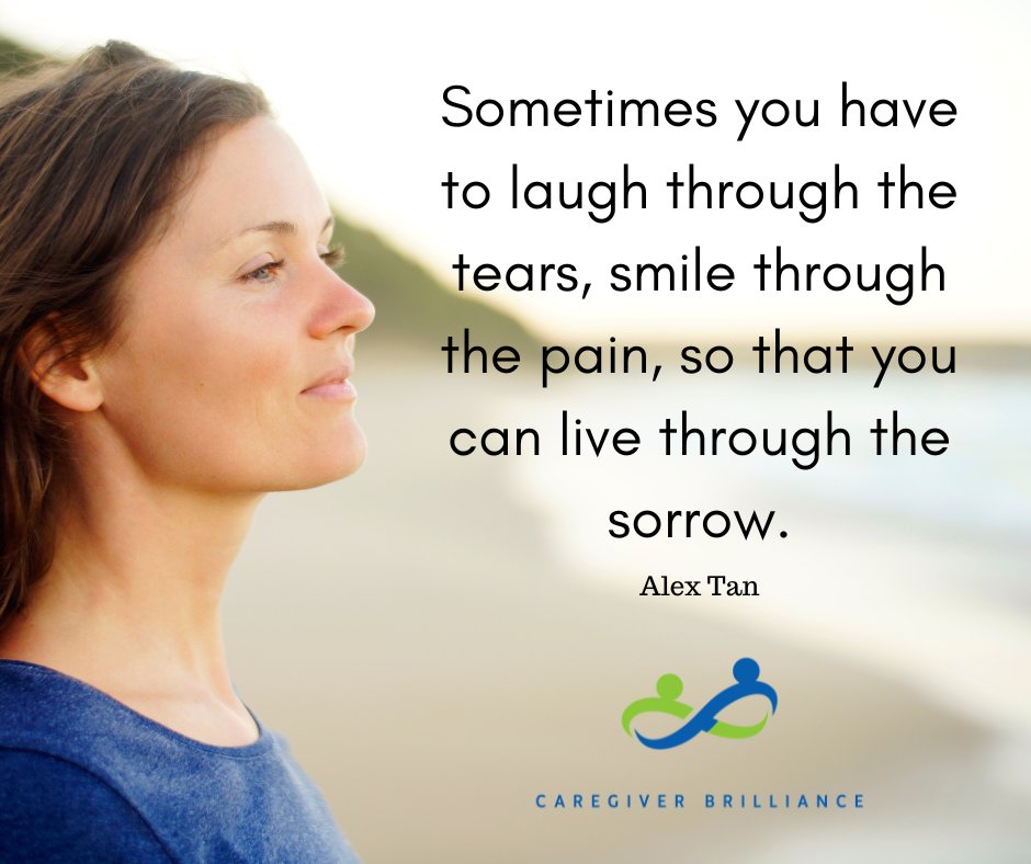 carebrilliance's tweet photo. Embracing the mix of emotions can be such a powerful way to navigate tough times. It reminds us that it's okay to feel deeply and that laughter and sorrow can coexist.  #familycaregiver #caregiving #Alzheimer #caregiverbrilliance https://t.co/zyaAjbviOO