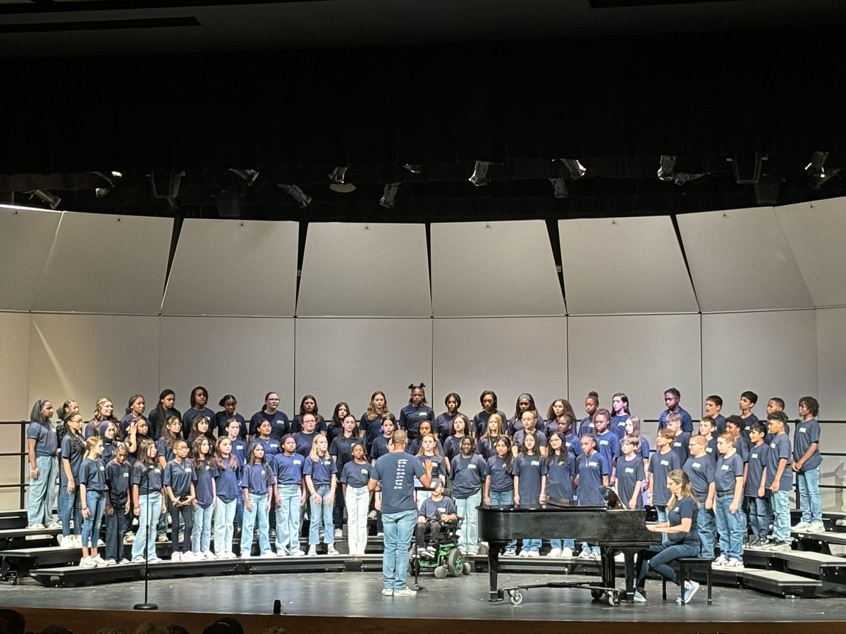 Great job on your performance tonight <a href="/WLMSChoir/">West Lake Middle School Choir</a> and Mr. Brigham! Keep up the great work! <a href="/HumbleISD_Arts/">Humble ISD Fine Arts</a>
