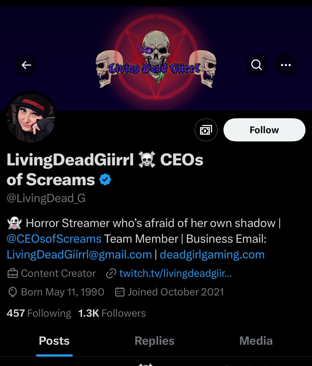 LivingDeadGirrl 🔜 LivZombi (@livzombi) on Twitter photo MY OLD ACCOUNT GOT HACKED!
Meaning, I need to start fresh….because <a href="/X/">X</a> says they’re “unable to verify me as the account owner”…. 😒 Come on…
It was hacked by a Crypto bot and if I can’t have access to it, I don’t want a bot to have access to it…
PLEASE REPORT: <a href="/LivingDead_G/">LivingDeadGiirrl ☠️ CEOs of Screams</a> ! MY OLD ACCOUNT GOT HACKED!
Meaning, I need to start fresh….because <a href="/X/">X</a> says they’re “unable to verify me as the account owner”…. 😒 Come on…
It was hacked by a Crypto bot and if I can’t have access to it, I don’t want a bot to have access to it…
PLEASE REPORT: <a href="/LivingDead_G/">LivingDeadGiirrl ☠️ CEOs of Screams</a> !