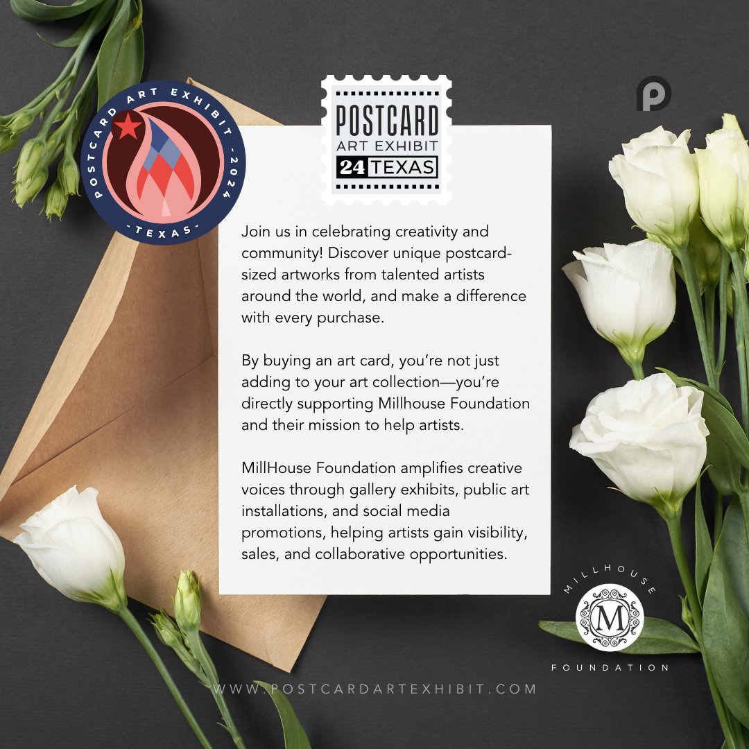 POSTCARD ART EXHIBIT - Art for a Cause 🌏 🎨 tweet media