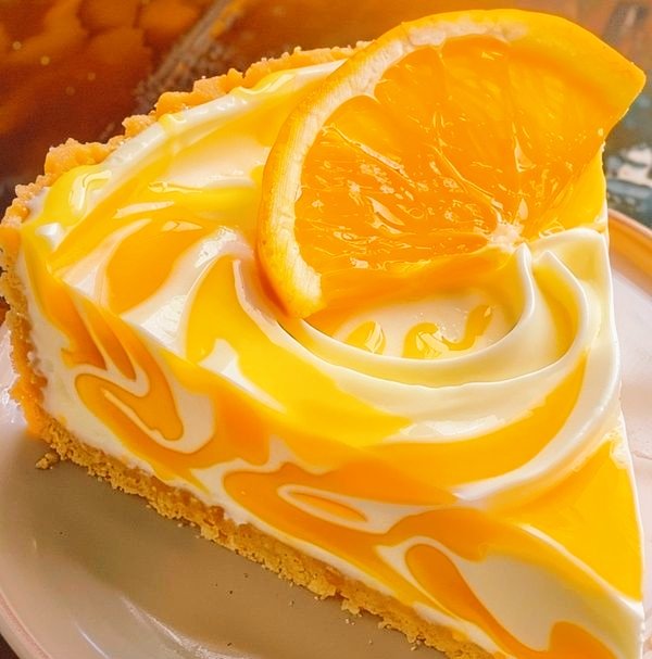 FoodMelodi55826's tweet photo. Pineapple orange swirl cheesecake 😋 https://t.co/1OLnd6eUm8