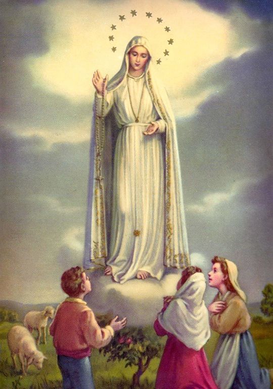 CatholicQuote12's tweet photo. Our Lady of Fatima Pray for us. https://t.co/oP9v6XWK9L