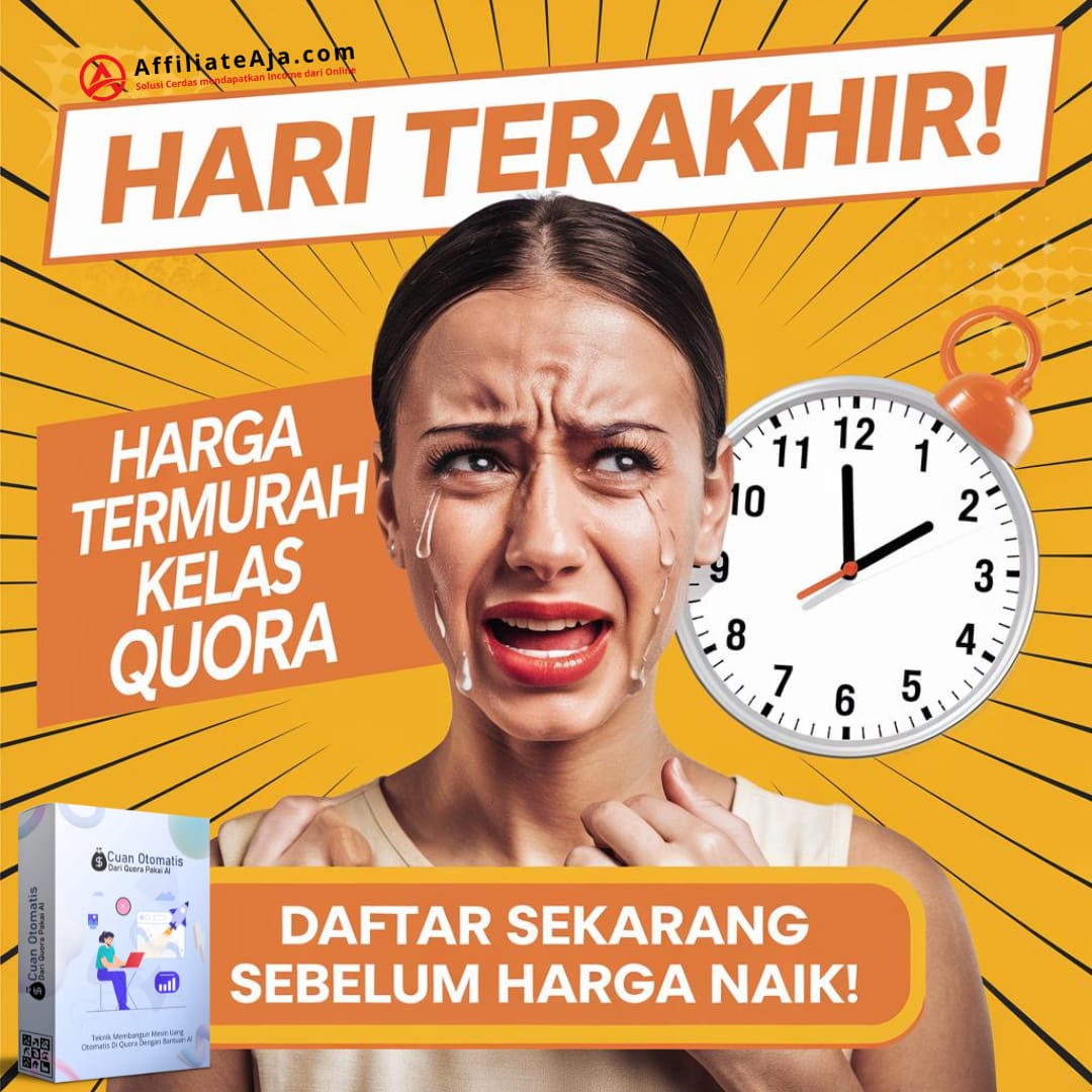 Hari terakhir harga termurah 79K
Klik di link bio no 23
Atau klik link ini
👉🚀 s.id/CuandiQuora
#ai <a href="/erlanishere/">Mas Gres</a>