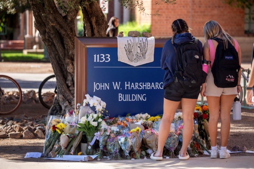 itscarterhughes's tweet photo. BREAKING: The University of Arizona's Tucson campus ranks as the #1 college in the country for gun violence toward students and faculty.

This follows the tragic death of 19-year-old Minhaj Jamshidi, who was shot and killed last night after a dispute with an opposing volleyball player on campus.

In the past three years alone, UArizona has seen 12 students or faculty shot on or near the Tucson campus, five of whom were killed. Neither Northern Arizona University (NAU) nor Arizona State University (ASU) has recorded any incidents of students or faculty being injured or killed by gunfire.

The Pima County university has come under intense scrutiny in recent years due to accusations of inconsistent crisis response, failure to address known threats, and decentralized communication during crises.

A $2.5 million lawsuit was recently settled between the university and the family of Thomas Meixner, a professor fatally shot on campus by a former student. The family accused the university of failing to act despite receiving several reports over the course of a year that the student had been threatening to murder the professor.

In April 2024, 20-year-old Erin Jones was killed, and three others survived gunshot wounds at an off-campus party. Another student survived being shot at in her vehicle on campus that same month.

In September 2022, two students (18, 19) were shot and survived at a party inside a high-rise apartment building near campus.

In April 2022, recent graduate Harrison Weber (24) was killed while visiting his friend (21) at the university. His friend survived after being shot.

In February 2021, 20-year-old Forrest Keys was shot and killed on campus while exiting a parking garage with his friends.