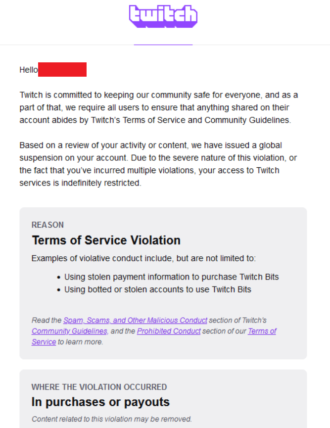 SmolVtubeClips's tweet photo. Everyone be careful of receiving bit donations for the time being, there are some strange violations being handed out en masse for some reason 🤔

What has been going on at twitch lately 🙄 https://t.co/V8jlg1TdwD