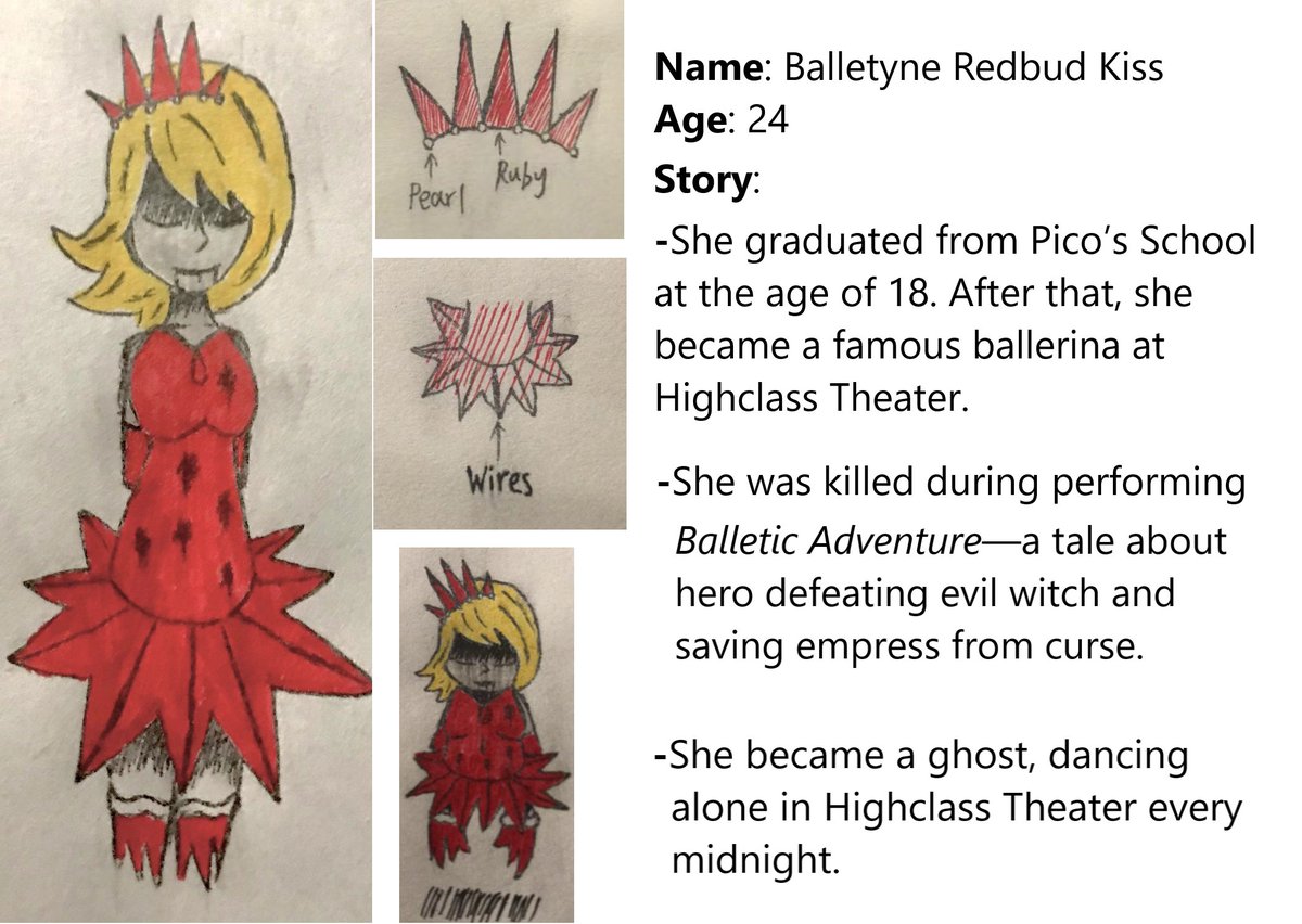 JackColgate1's tweet photo. #PicoSchooloc #PicoSchool 
I want to make a "ghost-ballerina" kind of OC for Pico's School because I think it'll be interesting to imagine Pico having a ballet duel with her (while holding a gun in his hand). https://t.co/03EchgdNku