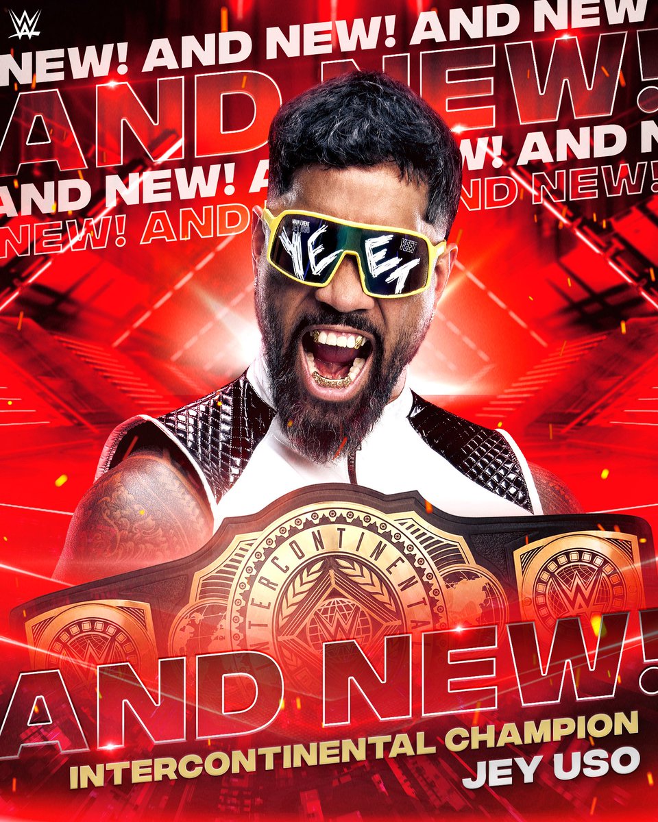 Long overdue for Jey Uso #YEET #WWERaw    #IntercontinentalChampion