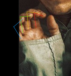 yaniism's tweet photo. @hydro74 Is his pointer finger kind of chonky? Yes. Does that sometimes happen when you bend your finger like that? Yes. Does it look, at first glance, like he has 6 fingers? Yes. Does he actually have 6 fingers? No. https://t.co/zJ1Vfbt1B3