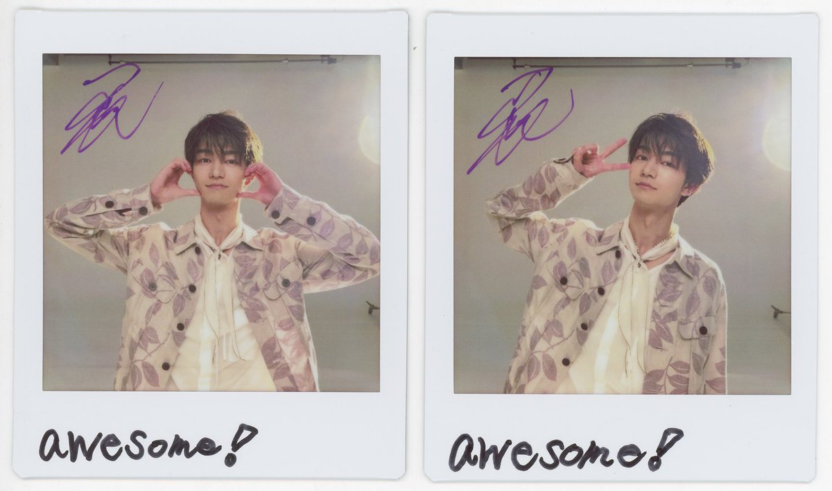 【🎁読者プレゼント企画🎁】

吉澤要人さんのサイン入りポラを
<a href="/BP25th_awesome/">awesome!（オーサム！）</a>
をフォロー＆こちらのツイートをRTしてくださった方の中から抽選で2名様にプレゼント!!

※「#吉澤要人awesome_web」をつけてください。

【応募締切】
2024年10月11日（金）23:59まで

ご応募お待ちしておりますっ✨