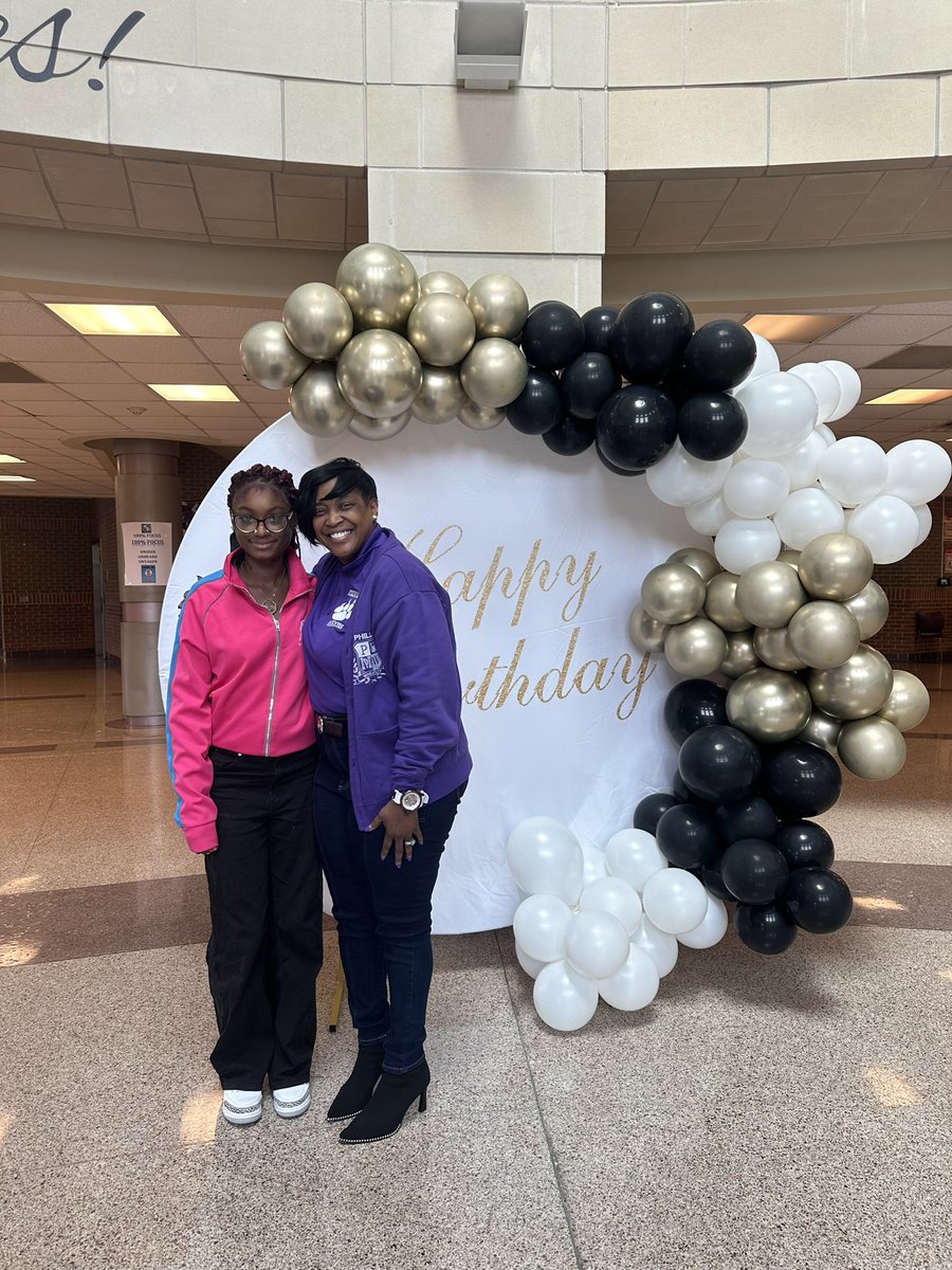 Principal Cuby-King loves her students. Student Sikoyia shared a beautiful birthday message with her principal.