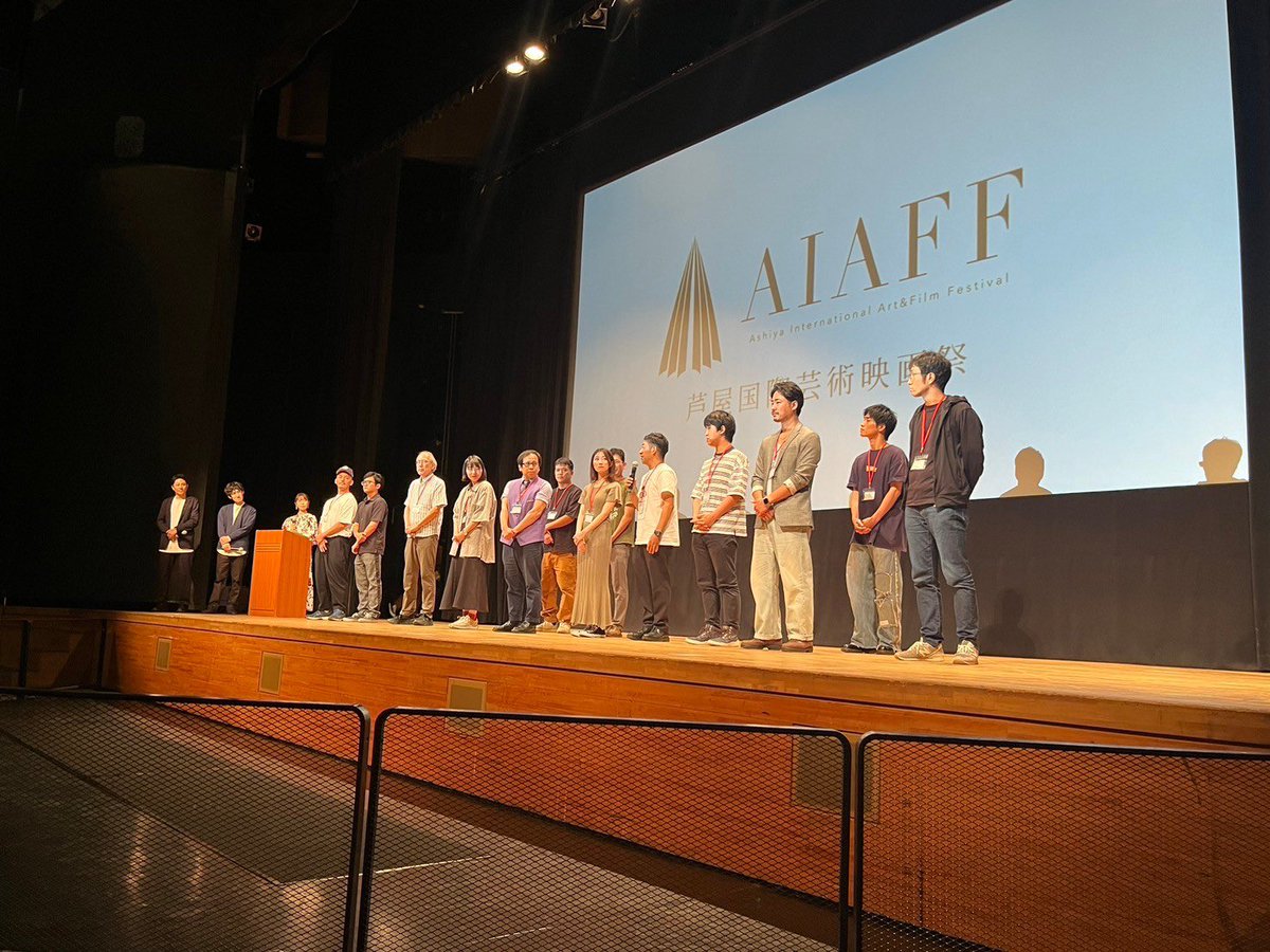 YOSINKID's tweet photo. Nominated for AIAFF
"芦屋国際芸術映画祭"

my short film "MUNCH" ✌︎

悔しくもグランプリは逃しましたが素敵な映画祭にノミネート、招待頂きありがとうございます

クセある人多かったなー
自分もそのうちの一人になれてるかなw

兵庫県芦屋
綺麗な素敵な場所でした

物語の力は、セカイを変える https://t.co/87ES2UVL9R