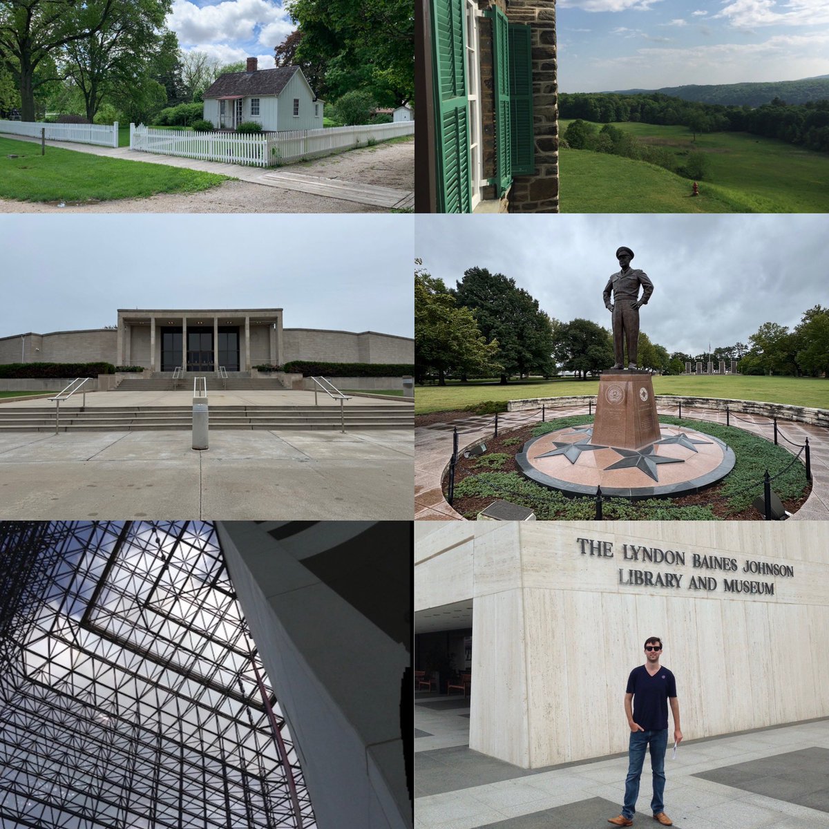 ChiarelloERISA's tweet photo. Yesterday, I completed my long-held goal to visit every @USNatArchives presidential library in the country.  Here’s a photo I took at each.  

@HooverPresLib @FDRLibrary @TrumanLibrary @IkeLibrary @JFKLibrary @LBJLibrary @NixonLibrary @Ford_Library @CarterLibrary @Reagan_Library @Bush41Library @WJCLibrary @GWBLibrary