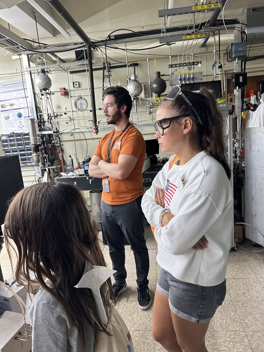 Lab graduates Isabelle and Kevin (now working for NASA) helped inspire some of the next generation of space engineers on a tour of <a href="/NASAJPL/">NASA JPL</a> facilities, with rover demonstrations and a tour of the command center for deep space missions.