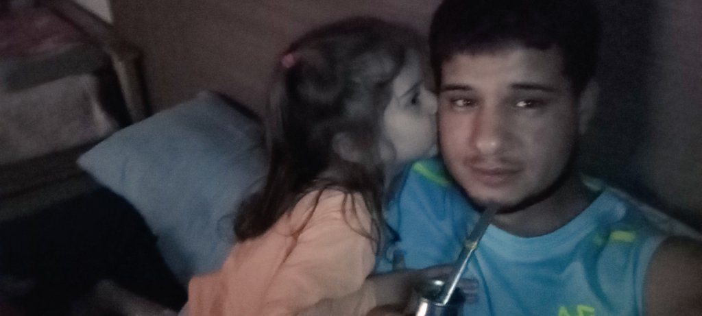 Ella es la que me da mucho amor cuando los días se ponen grises...