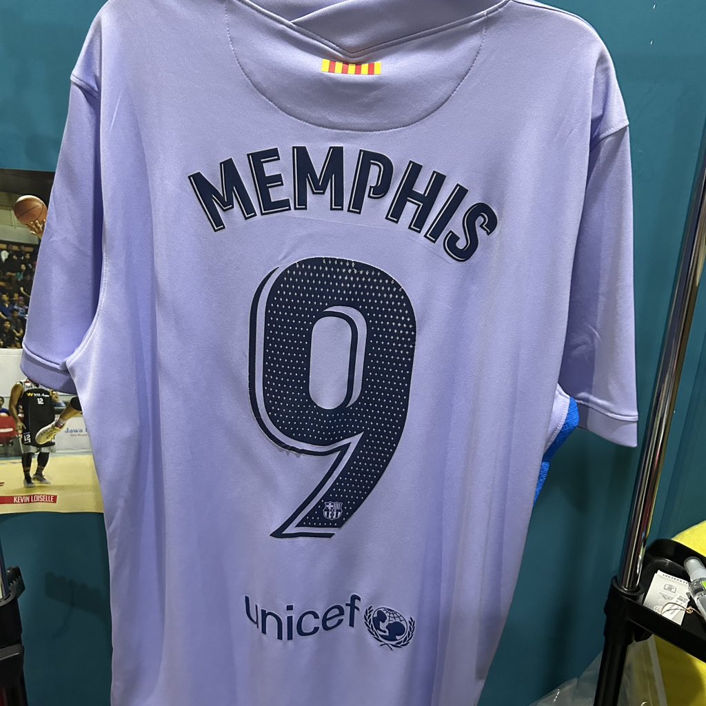 PragmateesFtbl's tweet photo. FC Barcelona Away 21/22
#9 Memphis
Size XL
MINT (Agak ngelupas dikit nameset)
💰 500k 💰
https://t.co/Sy9fkCzOqQ
.
.
#jersey4sale https://t.co/X6LATRDZYJ