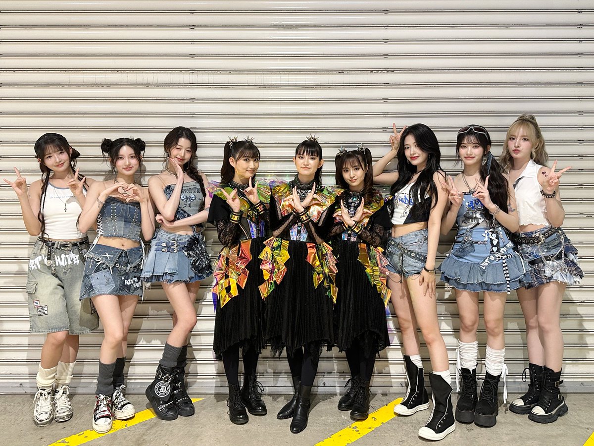 summer  sonic  memories:  second  day  was  a  total  blast!  we  crushed  it  on  stage,  and  to  top  it  off,  fate  totally  threw  us  a  curveball.  we  bumped  into  𝗯𝗮𝗯𝘆𝗺𝗲𝘁𝗮𝗹  at  the  backstage!  we  snapped  a  bunch  of  pics.