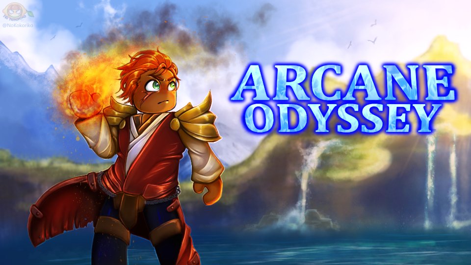 #ArcaneOdyssey #AOArtContest #roblox #robloxart #digitalart Finally done with this :P