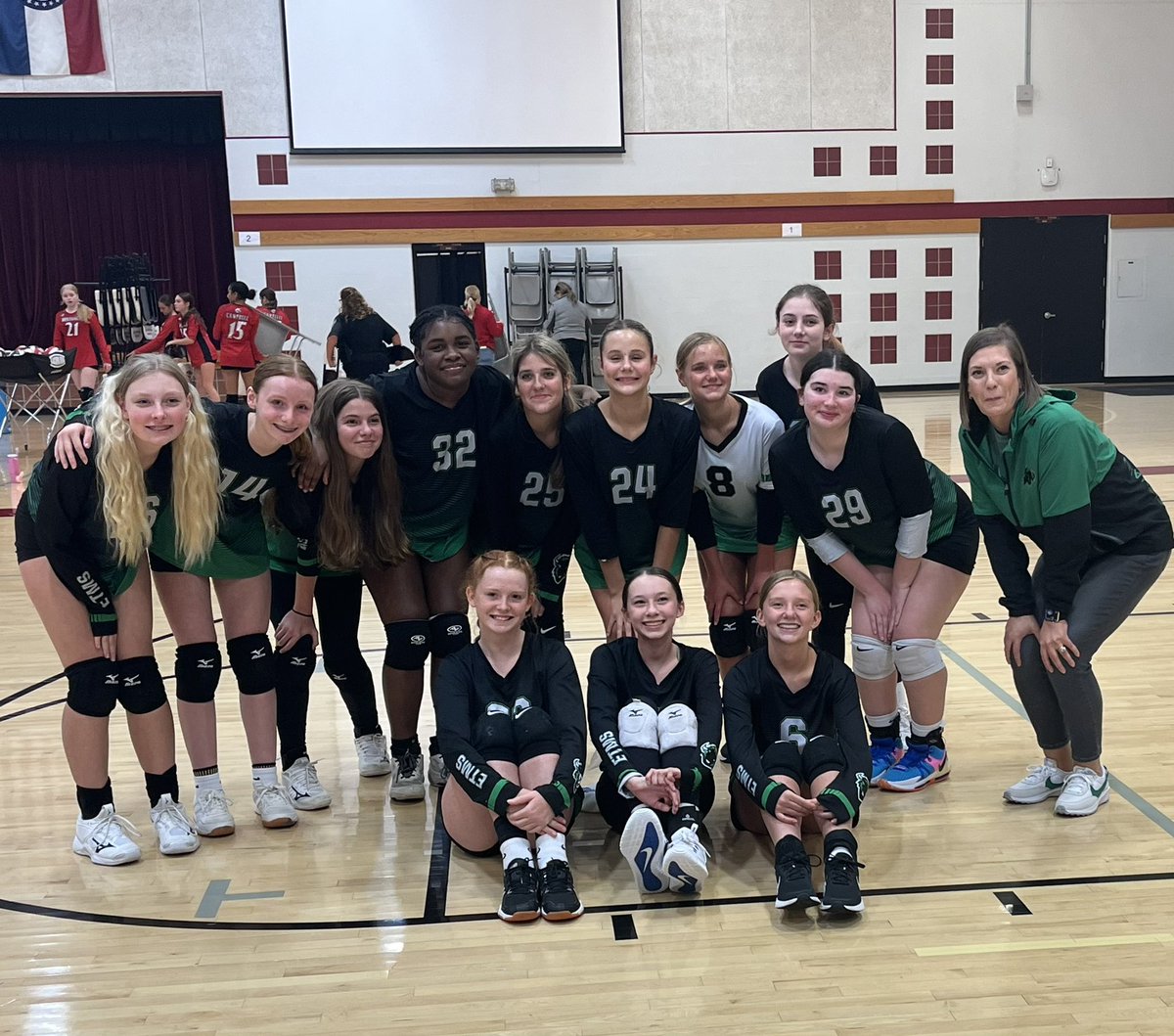 Proud of my girl and her MS team.   It’s a lot of fun watching them play!