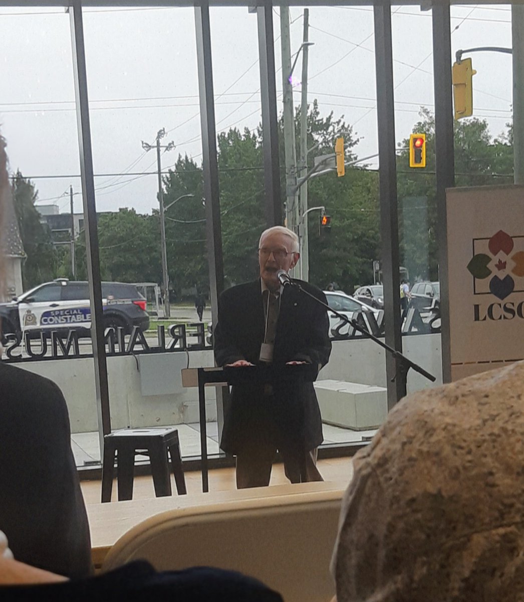 Terry Copp, CM, Professor Emeritus at Wilfrid Laurier University and a titan among Canadian military historians, was honoured today at a reception celebrating his appointment to the Order of Canada. Humble as always, he felt his inspired students were equally key to the honour.