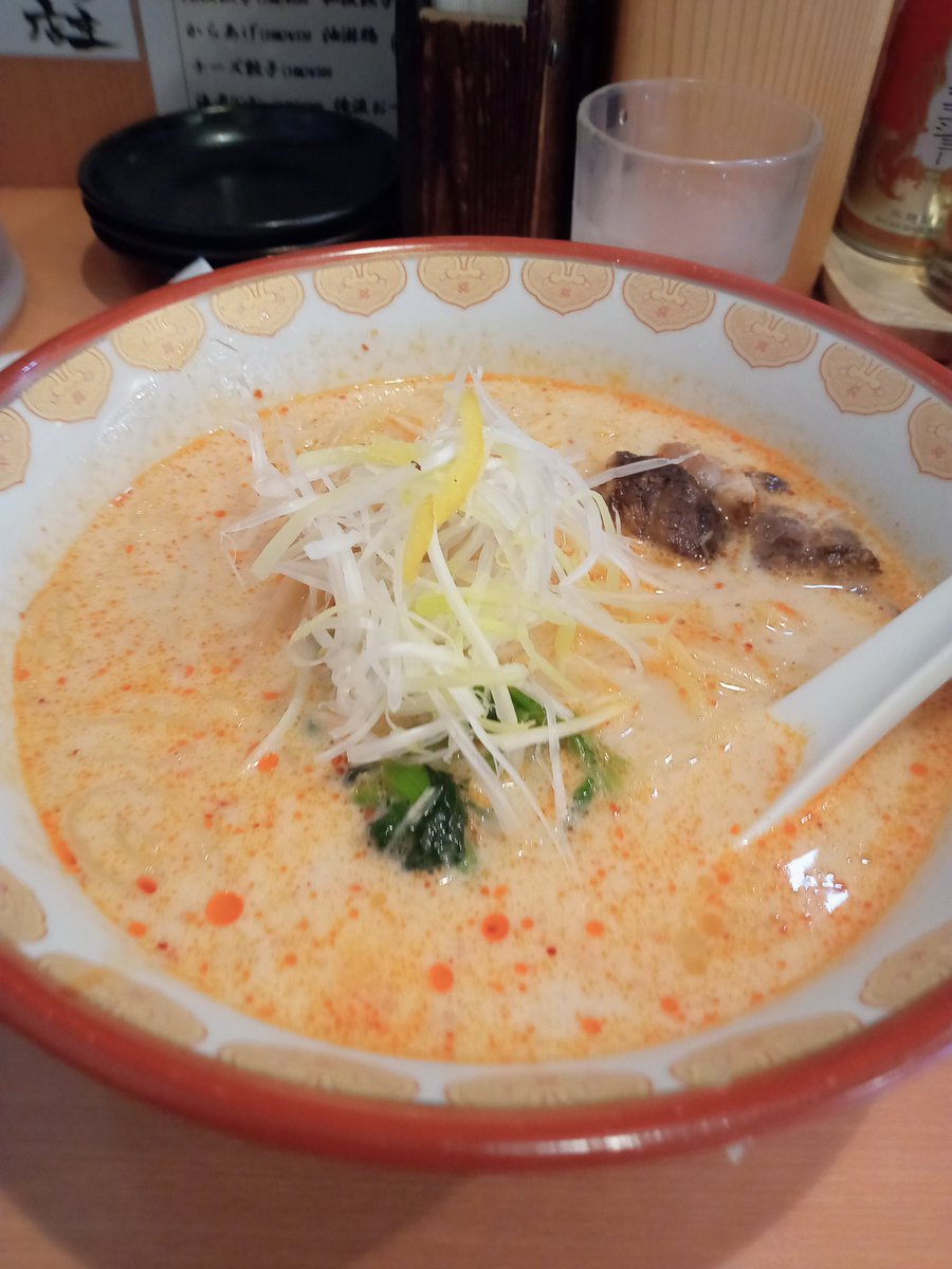 昨日の昼飯
辛熟成塩ラーメン@俺流塩ラーメン