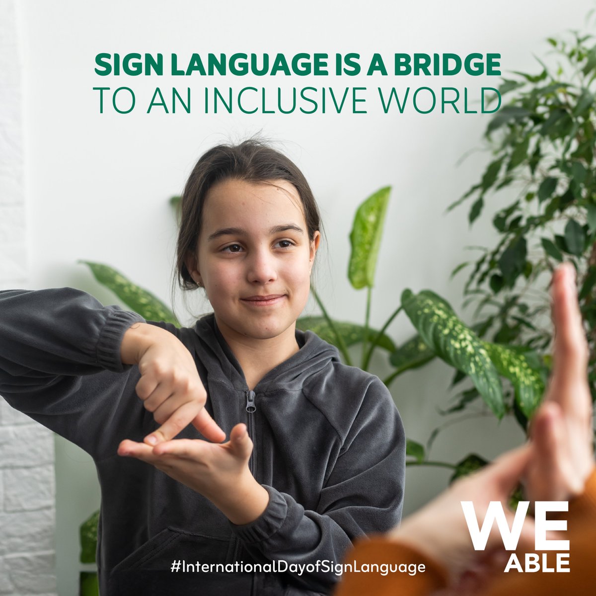 Zain_SSD's tweet photo. Looking to learn sign language? Head over to the Zain Sign Language Library and begin your journey toward an inclusive communication today.
#SignForAll #ZainCommunity #WEABLE https://t.co/B942WcDjhG