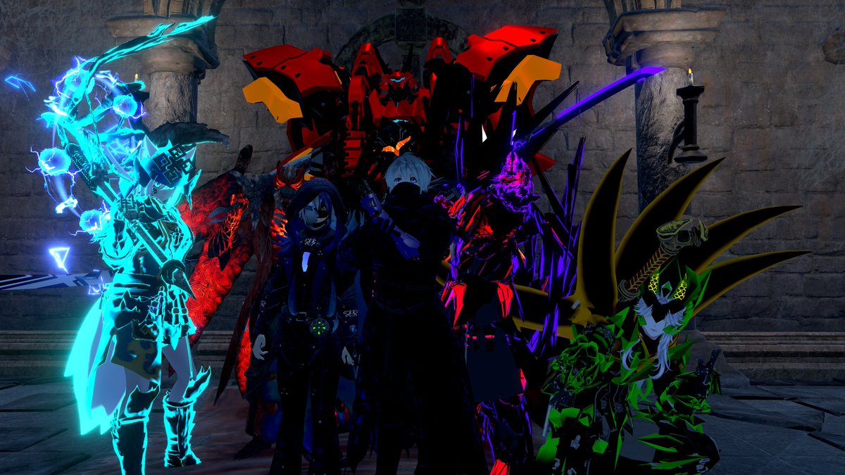 ElbonVR's tweet photo. A story in two pictures.

Ngl, having everyone answer the call like this was hype as fuck. Awesome RP today! https://t.co/wPsbhFZqPN