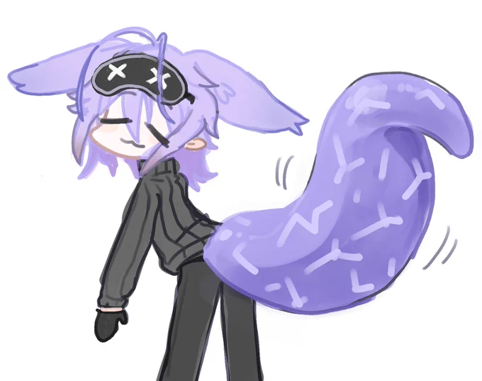 ぶいちゃの自アバターサムネ用に描いたやつ