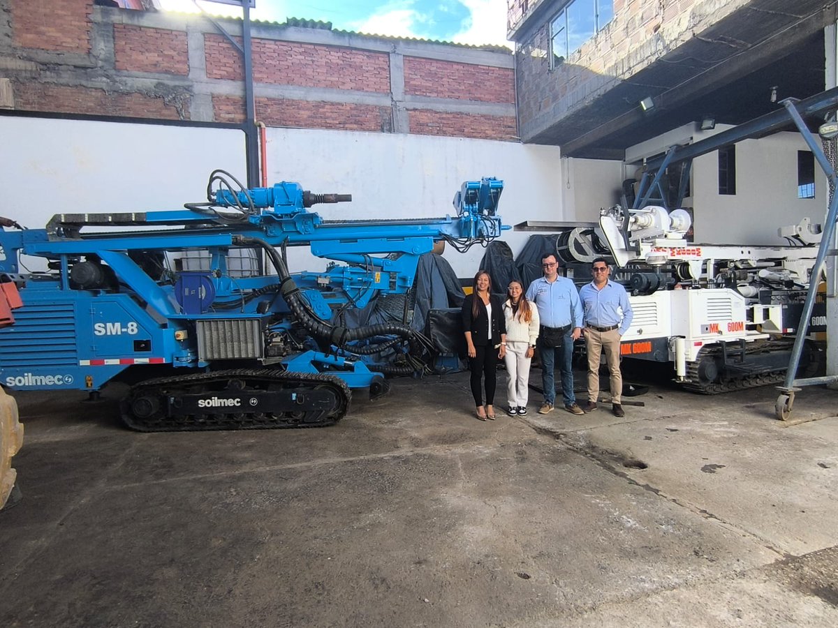 mgmining's tweet image. Micropiling rigs Soilmec SM 8 and CMV MK600 M Sold in Guatemala, another happy customer with @mgmining Contact us in mgmining.com #mgmining #soilmecsm8 #soilmec #usedmicropilingrig #foryou #Parati