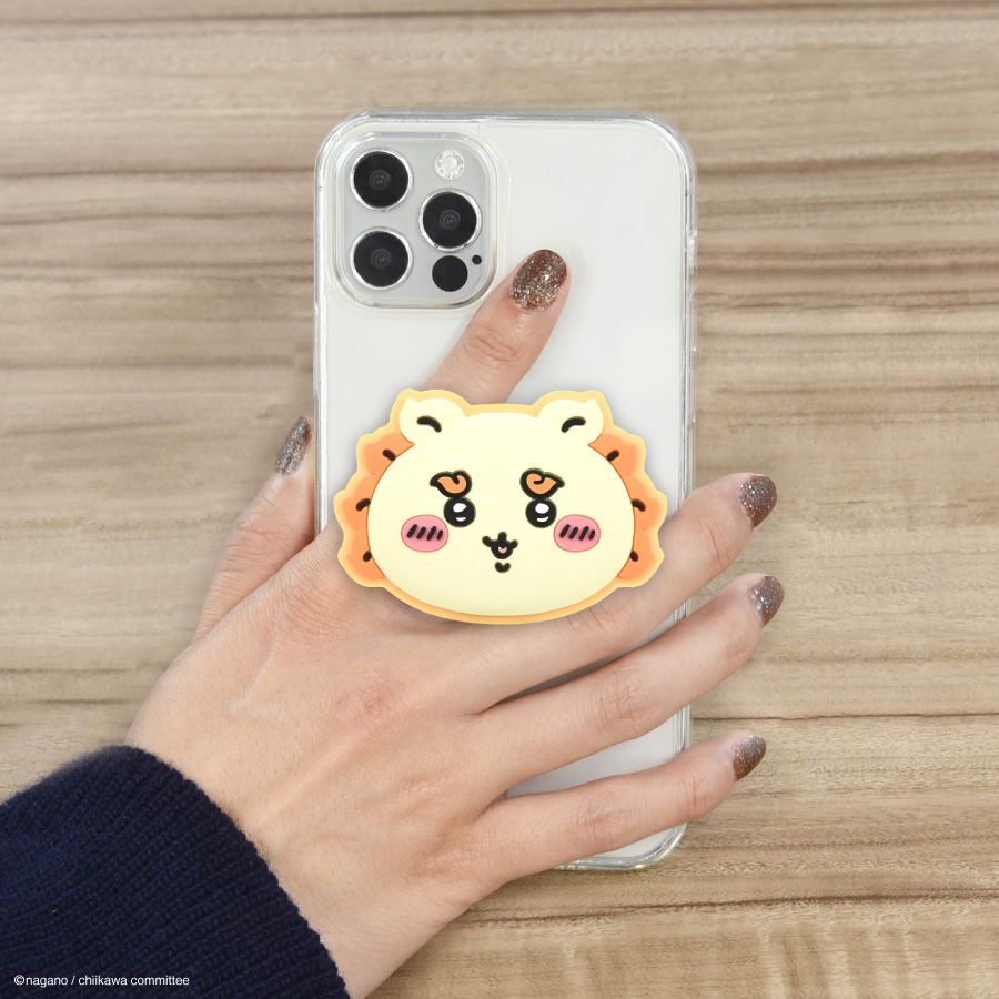 新発売／ #ちいかわ より ぷっくり可愛いスマホグリップ 『ダイカット