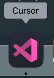 给 cursor 换了一个 icon
