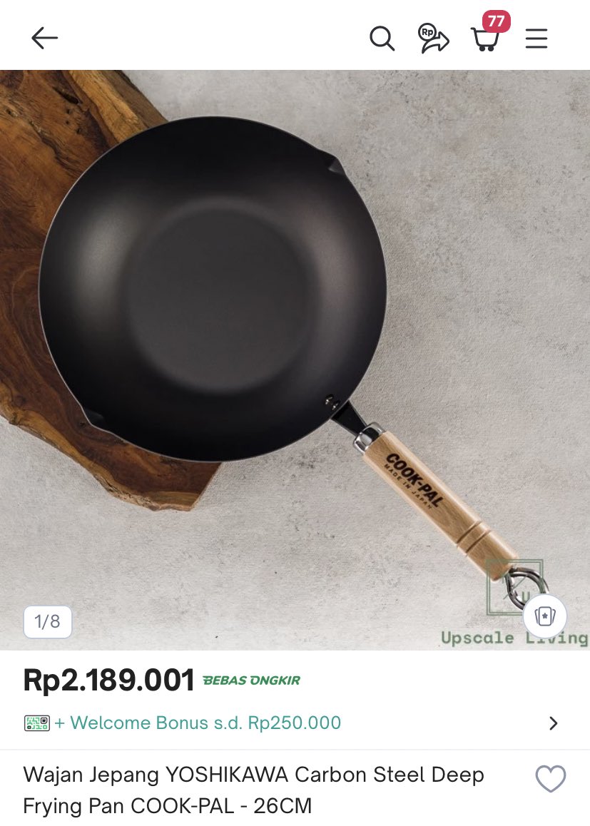 seoulbee_'s tweet photo. Bismillah mari kita usahakan bisa beli wajan harga 2jt🤲 https://t.co/gjG5JZu31X
